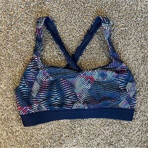 Patagonia Switchback Sports Bra Women’s Size Large Running Athletic Gym Workout